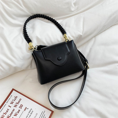 Geantă de mână casual din piele cu două mânere