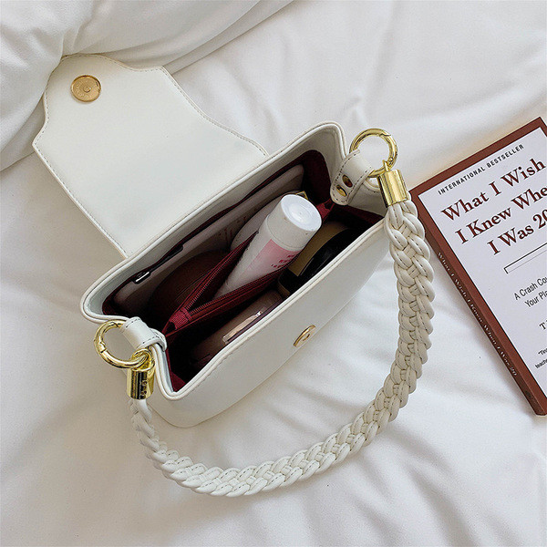 Geantă de mână casual din piele cu două mânere