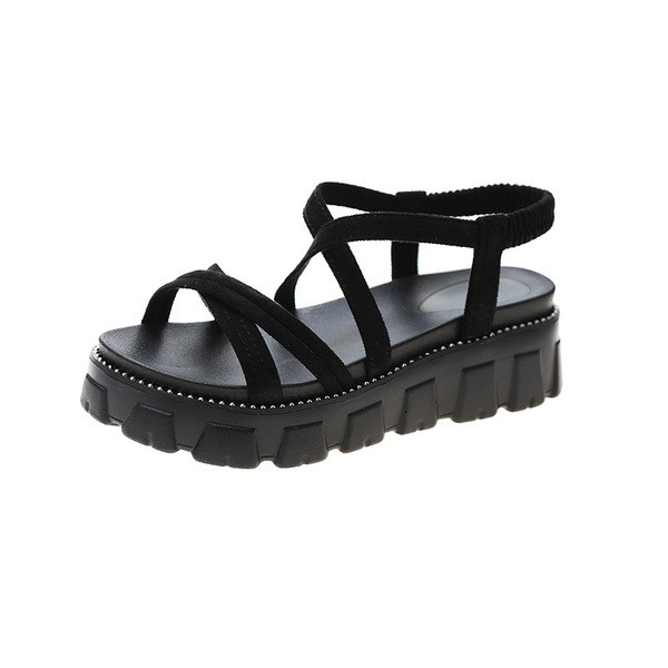 Uus stiilsete kõrge tallaga naiste sandaalide mudel