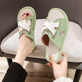 Jauns sieviešu čību modelis no eko ādas un plakanas zoles