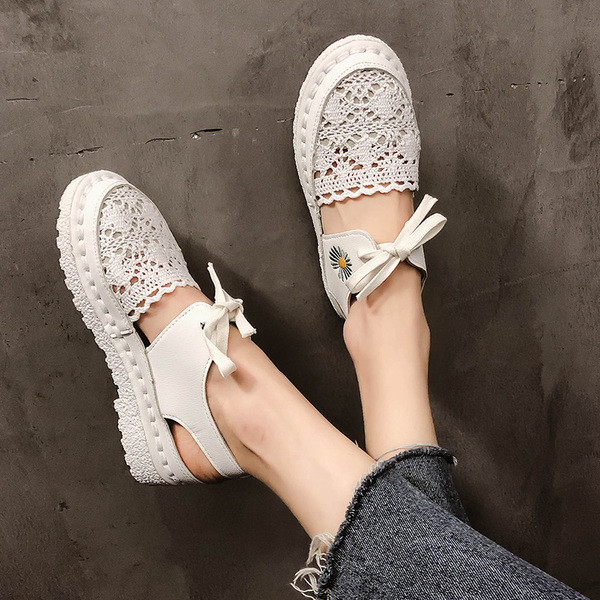 Új modell félig nyitott női alkalmi cipő