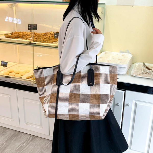 Liela rūta sieviešu plecu soma