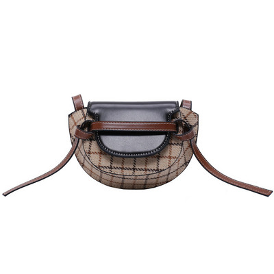 Geantă mică de actualitate de damă cu mâner lung din piele ecologică