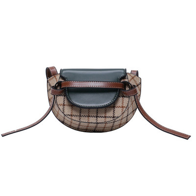 Geantă mică de actualitate de damă cu mâner lung din piele ecologică