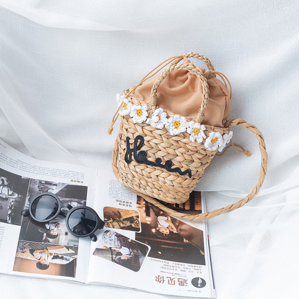 Moodne pika sangaga naiste kootud käekott