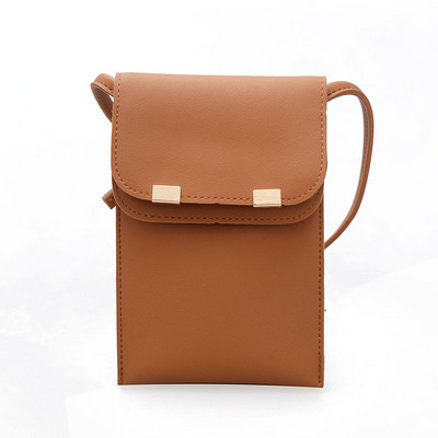 Mindennapi női kistáska eco bőrből, sima modell