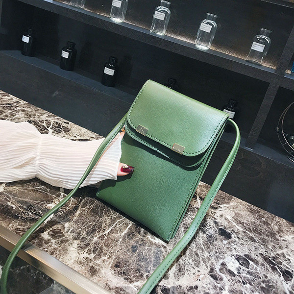 Mindennapi női kistáska eco bőrből, sima modell