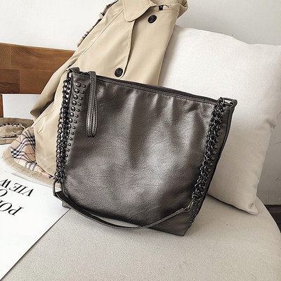 Naiste vabaajakott ökonahast lai mudel metallelementidega