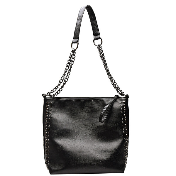 Naiste vabaajakott ökonahast lai mudel metallelementidega