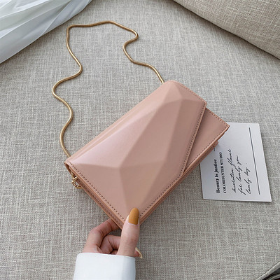 Κομψή γυναικεία τσάντα από οικολογικό δέρμα, κλασικό μοντέλο