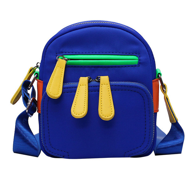 Női mindennapi válltáska cipzárral