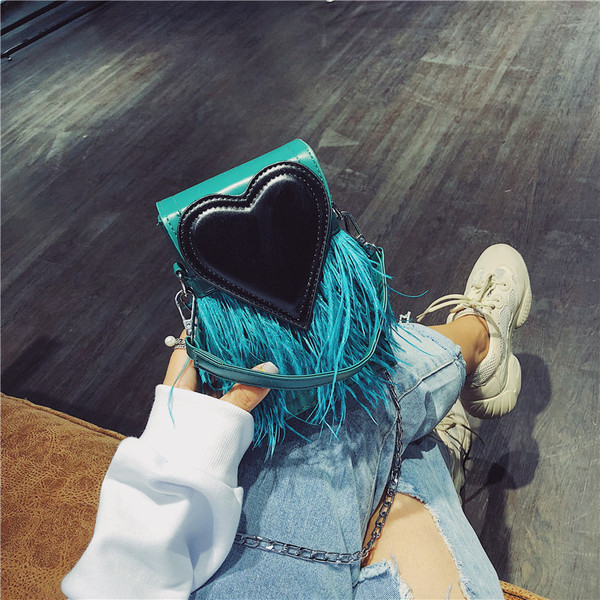 Naiste kaasaegne ökonahast kott metallist sanga ja narmastega