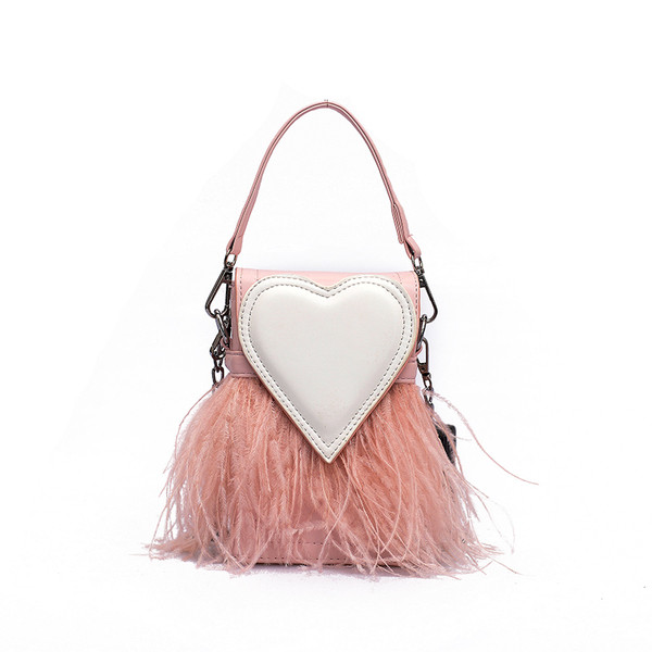 Naiste kaasaegne ökonahast kott metallist sanga ja narmastega