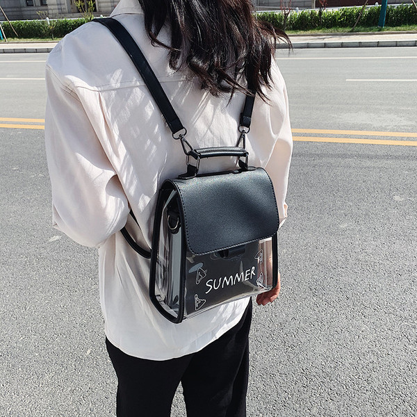 Moodne silikoonist seljakott kirjaga