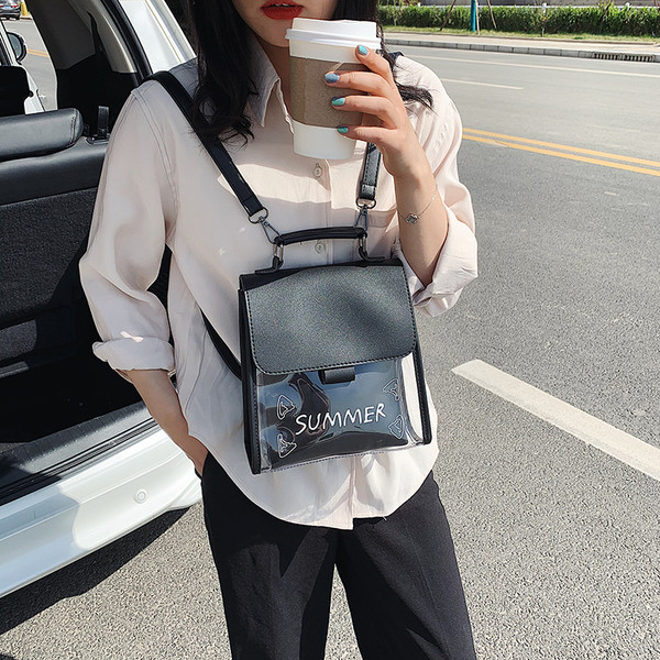 Moodne silikoonist seljakott kirjaga