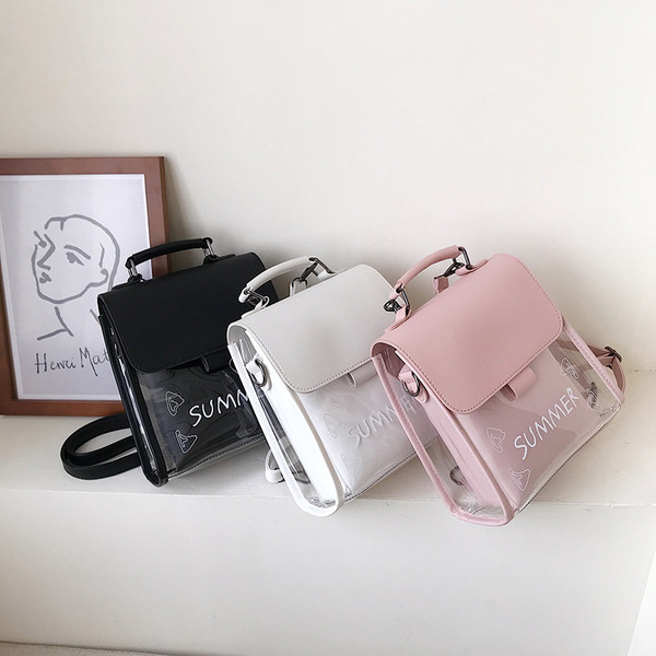 Moodne silikoonist seljakott kirjaga