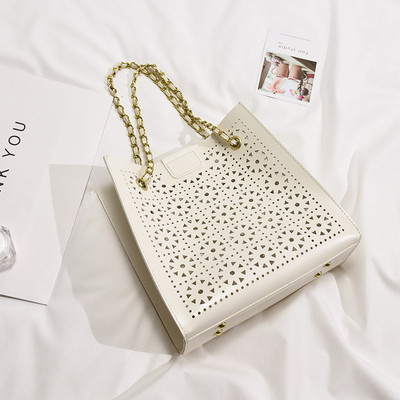 Női felsőtáska széles modell eko bőrből