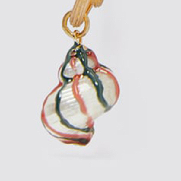 Mūsdienīgi sieviešu auskari ar iekarināmu apvalku