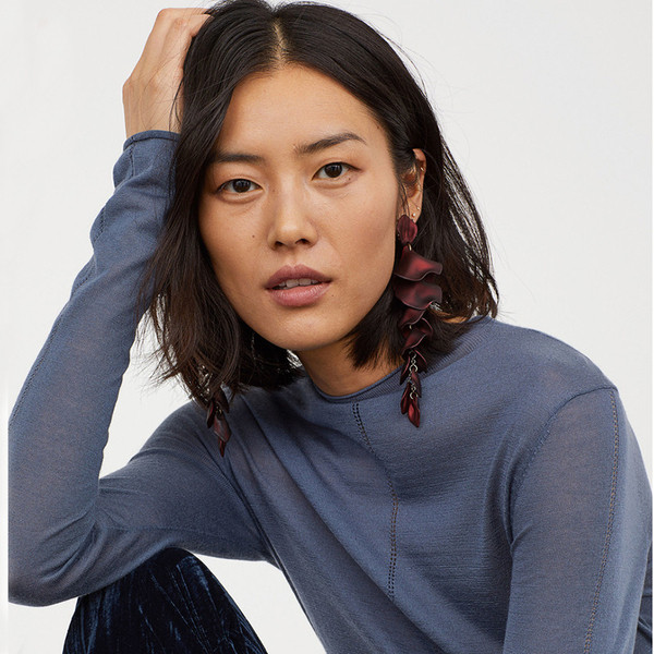 Sieviešu garie karināmie auskari