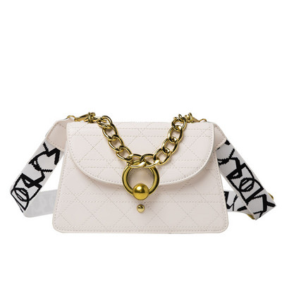 Stilīga sieviešu soma no eko ādas ar īsu rokturi un sprādzi