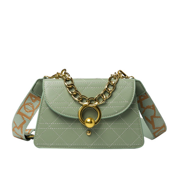 Stilīga sieviešu soma no eko ādas ar īsu rokturi un sprādzi