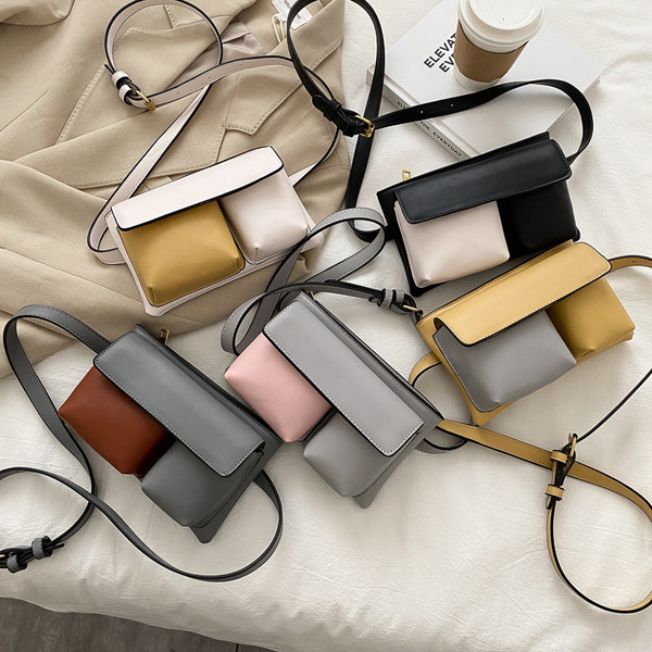 Stílusos női táska a derék tiszta modellhez