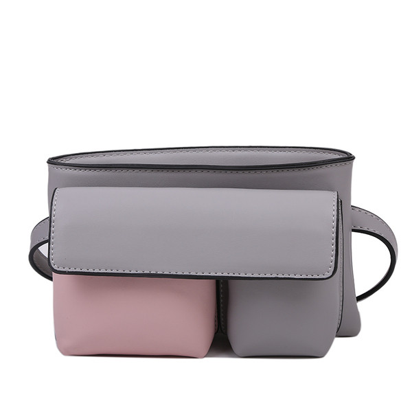 Stílusos női táska a derék tiszta modellhez