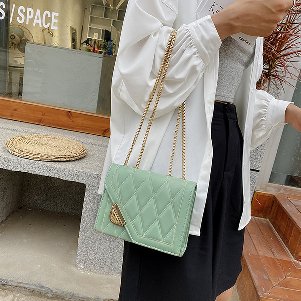 Stilīga sieviešu mini soma no eko ādas vienkārša modeļa