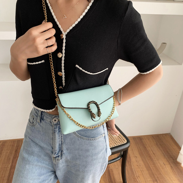 Sieviešu stilīgs somas vienkāršs modelis ar sprādzi