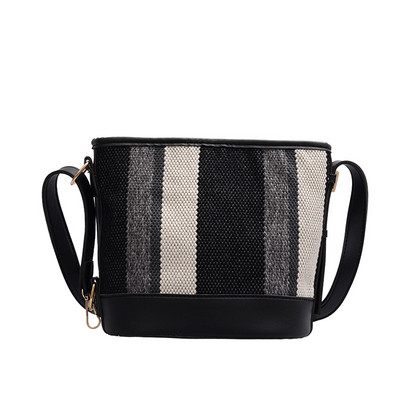 Ikdienas sieviešu tekstila soma ar garu rokturi