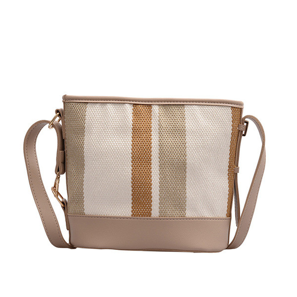 Ikdienas sieviešu tekstila soma ar garu rokturi