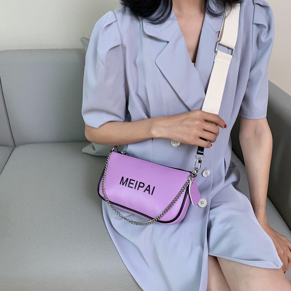 Női alkalmi táska eco bőr felirattal