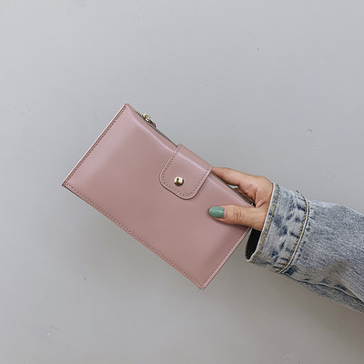 Aktuális női pénztárca ekobőr sima modellből