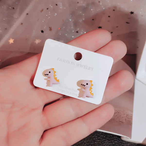 Napi női fülbevaló dinoszaurusz formájú