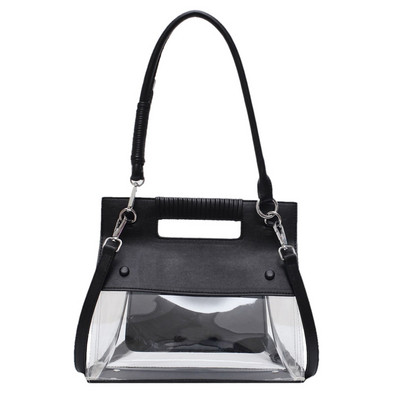 Geanta de dama de ultimă generație cu parte din silicon și mâner lung