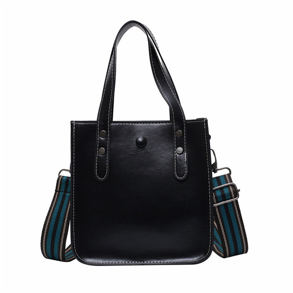 Női alkalmi táska rövid és hosszú füllel, öko bőrből