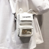 Női korszerű textiltáska 3D elemmel