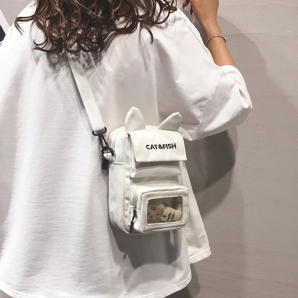 Női korszerű textiltáska 3D elemmel