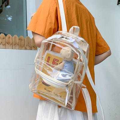 Moderan ženski silikonski ruksak s patentnim zatvaračem