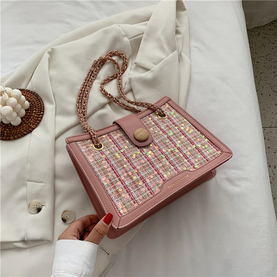 Jauna modeļa stilīga sieviešu soma ar garu rokturi