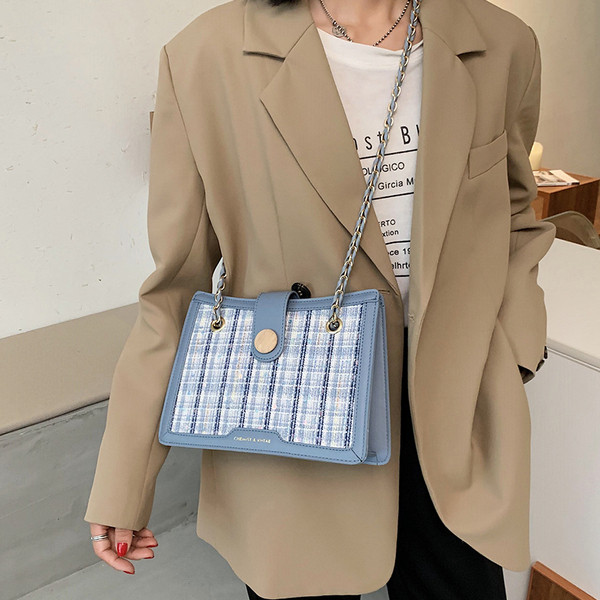 Jauna modeļa stilīga sieviešu soma ar garu rokturi