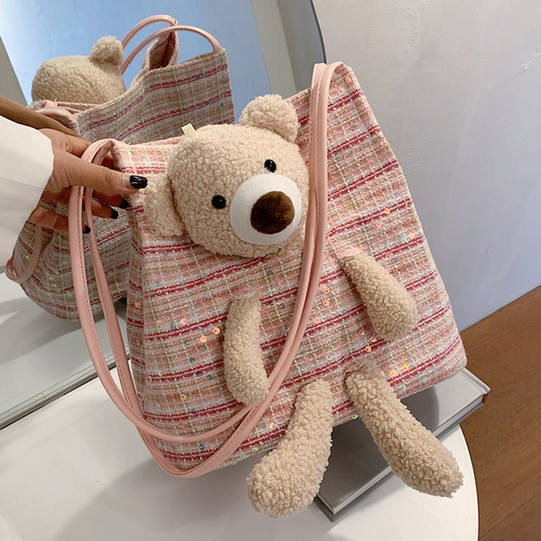 Naiste igapäevane õlakott kaisukaruga