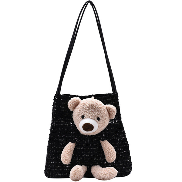 Naiste igapäevane õlakott kaisukaruga