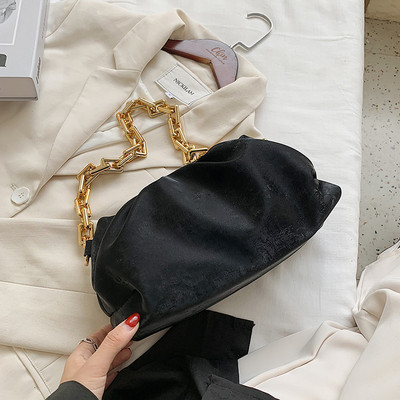 Jauna modeļa moderna sieviešu soma no eko ādas ar metāla rokturi