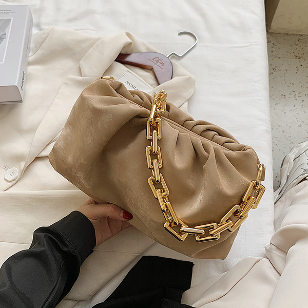 Jauna modeļa moderna sieviešu soma no eko ādas ar metāla rokturi