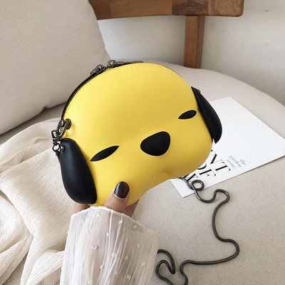 Aktuālā sieviešu soma apaļā formā ar metāla rokturi