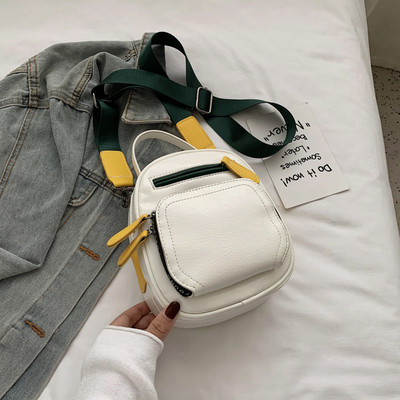 Geanta casual de dama model simplu cu fermoar si maner scurt