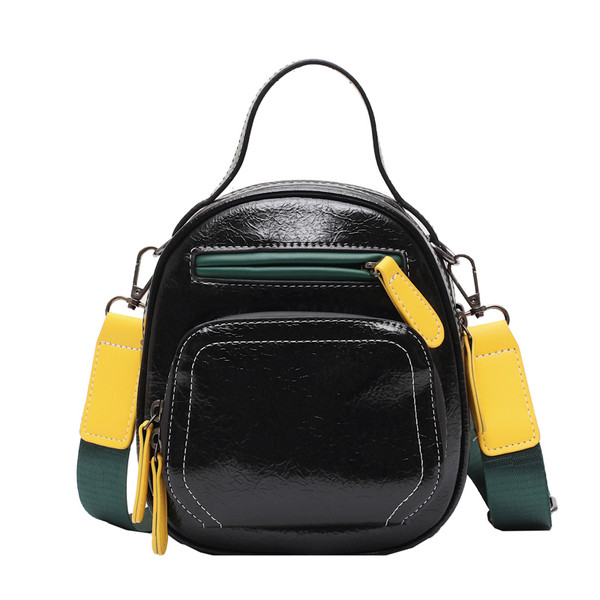 Geanta casual de dama model simplu cu fermoar si maner scurt