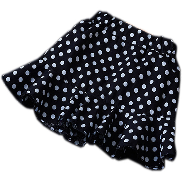 Fusta pentru copii decupata pentru fete cu buline