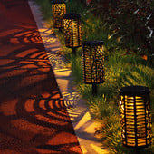 Λάμπα κήπου με ηλιακό πάνελ